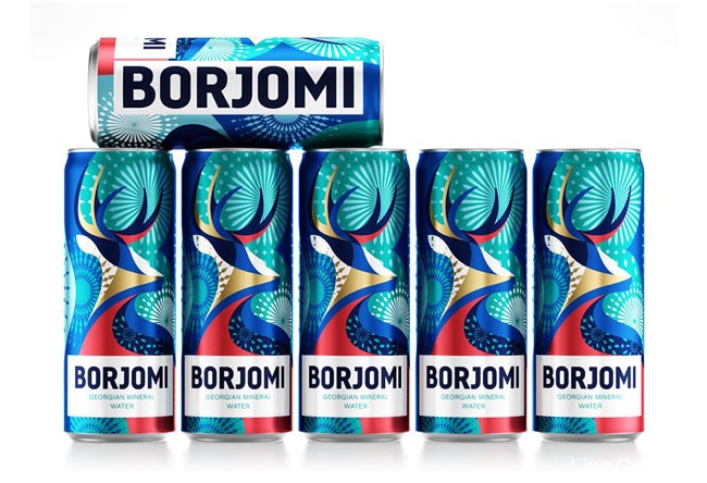 Borjomi矿泉水新年限量版包装设计欣赏