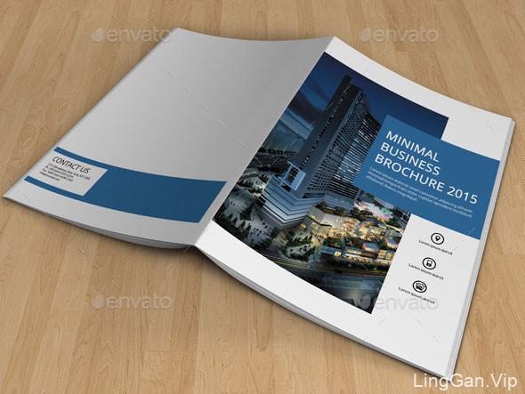 国外设计师Mahbubur的商务企业画册模板设计