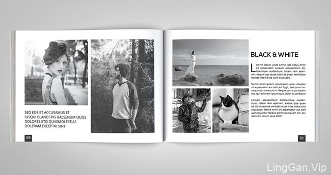 国外的Jhon Smith时尚摄影画册设计分享16P
