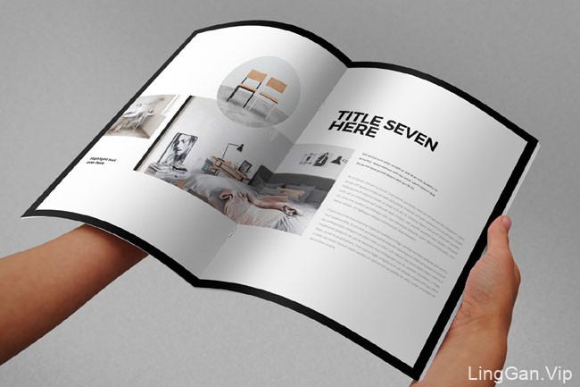 国外设计师Abra Design简洁目录画册设计模板分享