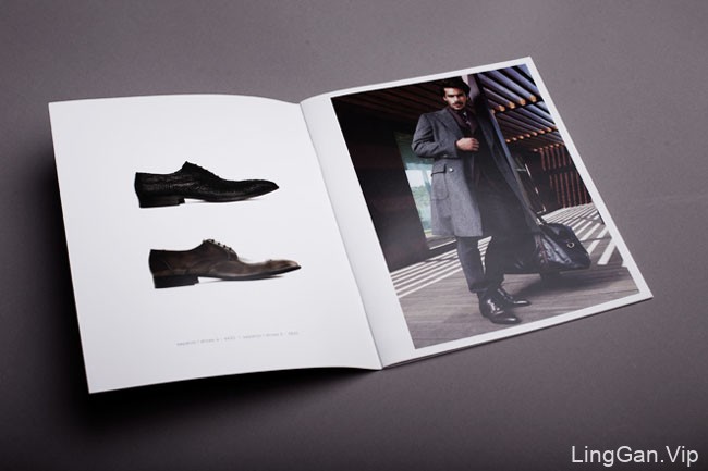 国外Cohibas男士鞋子品牌画册设计分享