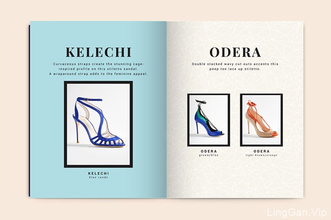 国外ELEANOR ANUKAM女鞋品牌产品展示画册设计分享