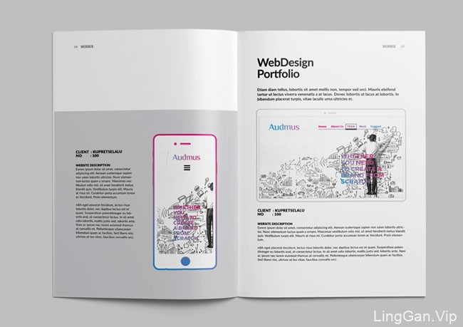 国外WEBDES时尚商务画册设计模版欣赏