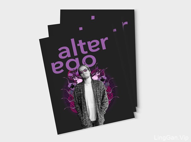 国外Alter Ego大学生就业人物介绍画册设计（26P）