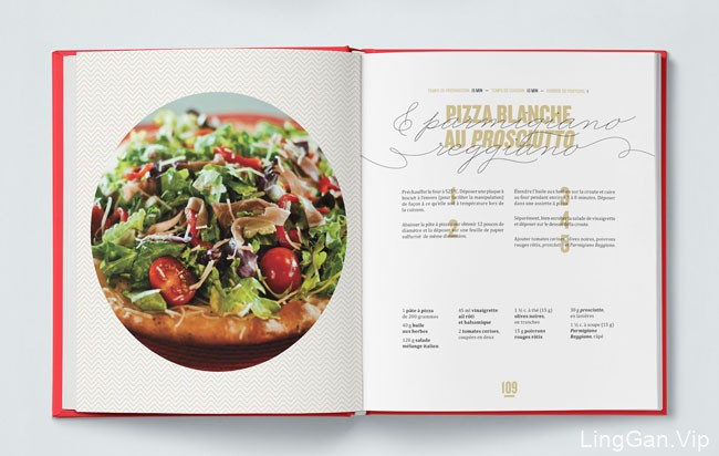 国外Pacini餐厅餐饮食谱画册设计分享