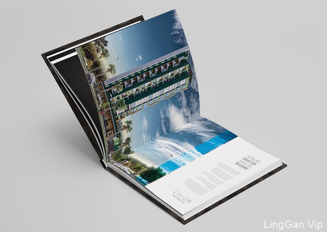 一款国外简约大气的Livium建筑类画册设计分享