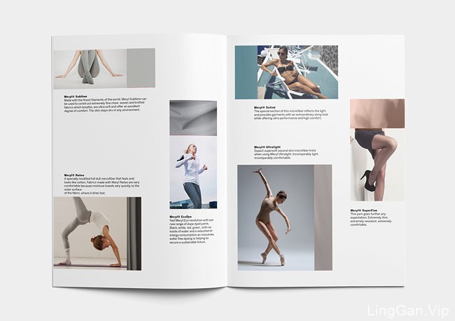 国外Nylstar尼龙纱品牌年度报告企业画册设计