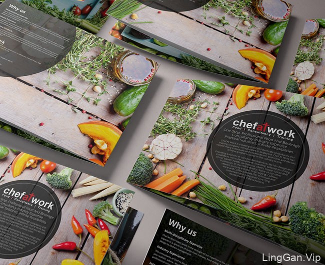 国外Chefatwork餐饮专业知识小手册设计