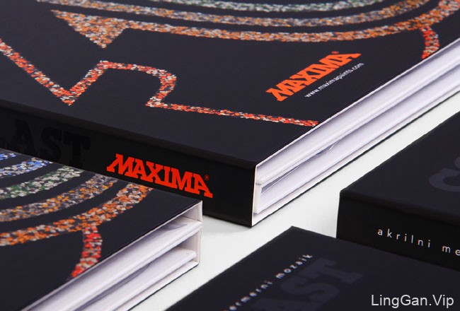 国外Maxima马赛克装饰品牌目录画册设计