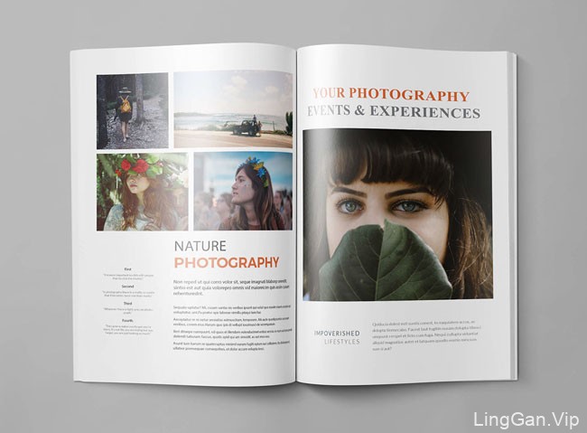 国外PHOTOGRAPHY摄影杂志模版设计