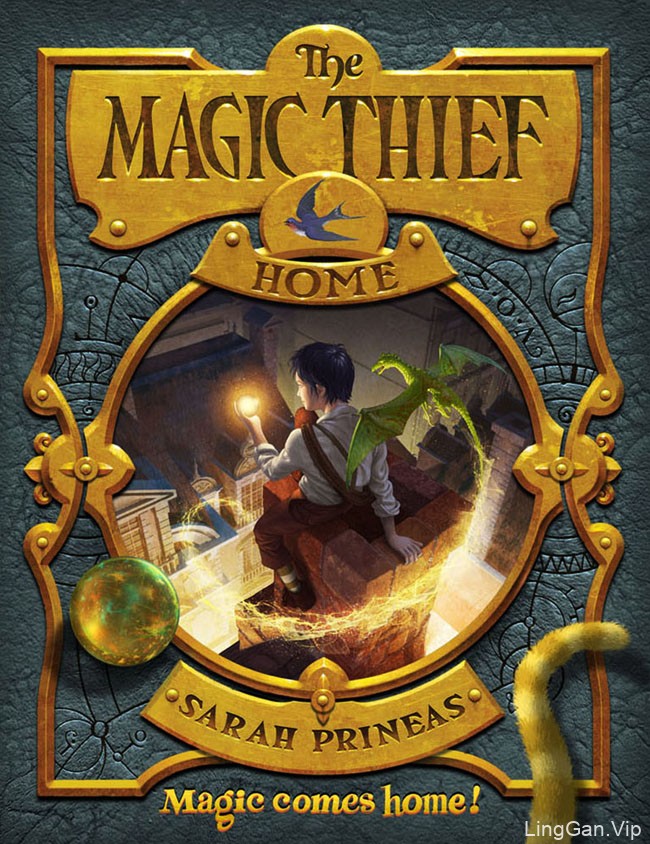 《The Magic Thief》书籍系列封面设计