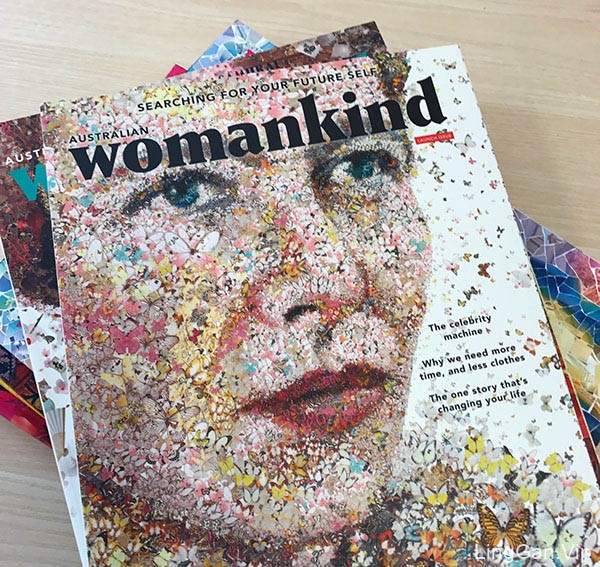 国外《Womankind》女性杂志三周年12期封面设计（二）
