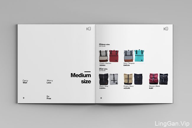 国外KU包包品牌2017画册设计分享