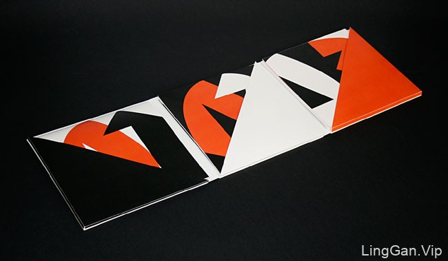 国外Triangle字样创意简洁书籍设计