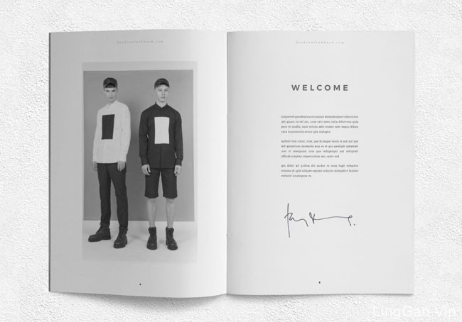 印尼设计师Ahsanjaya Corp时尚男士服饰画册设计