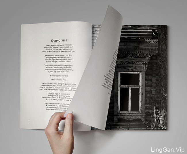 俄罗斯设计师Lesy Zavyalova诗歌书籍设计模版作品