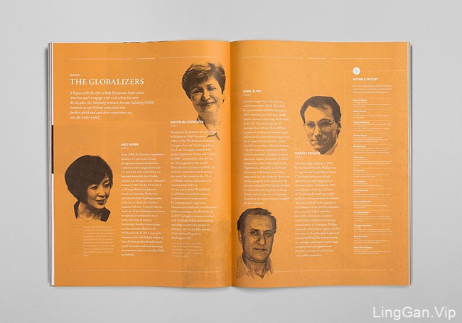 国外Salzburg Global年度报告手册设计