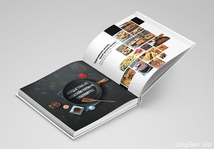 Merih Sejkic饮食类目录画册设计