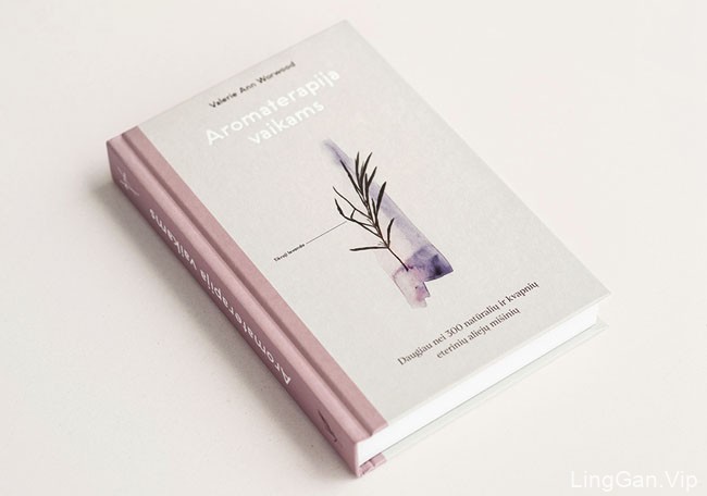 关于香薰与按摩的《Aromatherapy》书籍设计