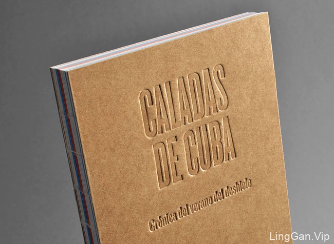 国外Caladas de Cuba旅游记事书籍设计