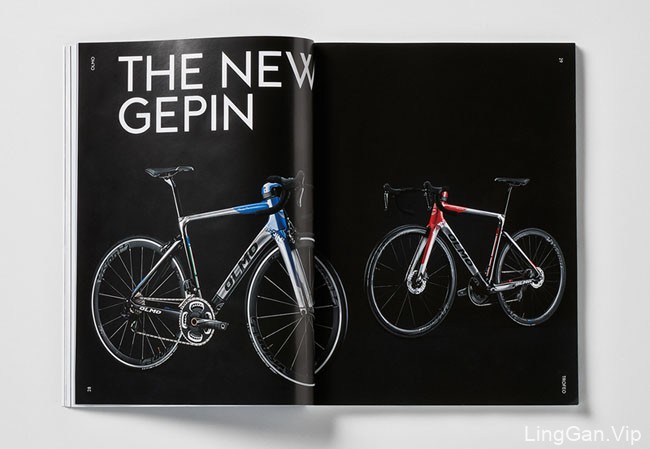 Olmo bikes高级自行车品牌宣传册设计