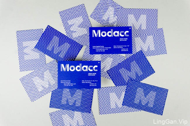 国外Modacc时尚与纺织协会视觉形象设计欣赏