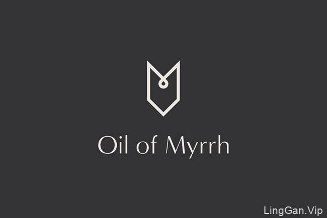 国外Oil of Myrrh没药油品牌VI设计欣赏
