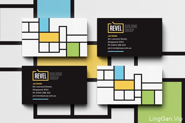 墨尔本Revel建筑公司品牌VI设计欣赏