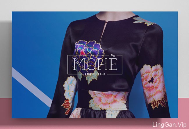 国外Mohe女性时尚服饰品牌形象VI设计