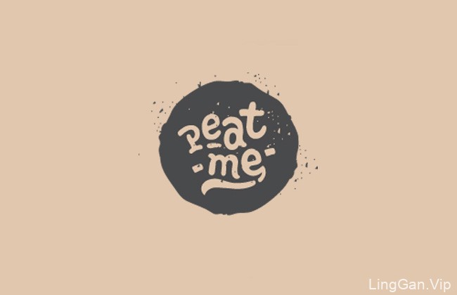 欧美风格的Peat Me皮塔饼与咖啡企业品牌VI形象设计
