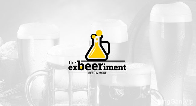国外餐饮TheExbeeriment概念啤酒快餐形象VI设计