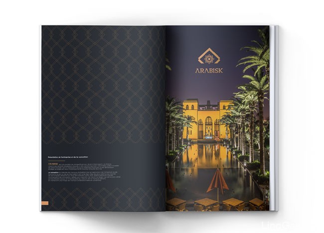 国外VI设计-Arabisk财务咨询公司品牌设计分享