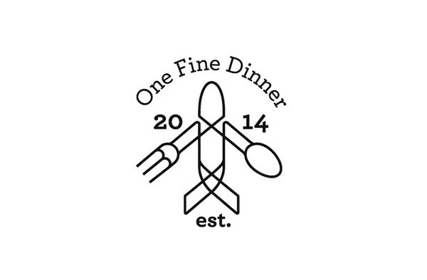国外VI设计餐饮业OneFineDinner餐厅视觉形象设计