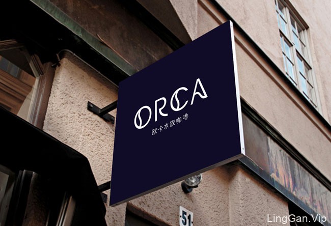 国外VI设计餐饮业的ORCA欧卡水族咖啡形象设计分享19P