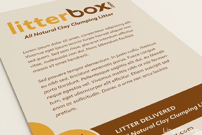 国外Litterbox猫砂品牌VI设计35P（二）