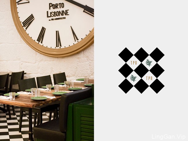 国外Typographia餐厅品牌形象设计