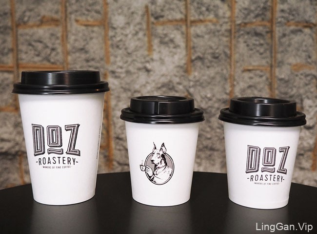 DOZ咖啡烘焙品牌VI形象设计