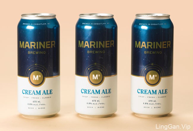 Mariner Brewing手工酿造啤酒品牌形象设计