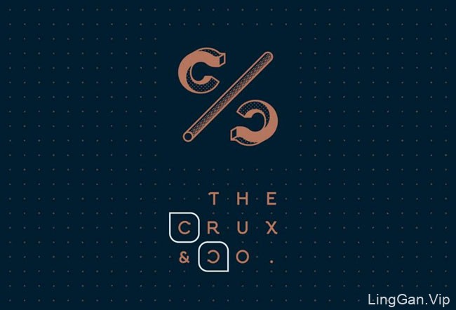 The Crux & Co.咖啡茶餐厅品牌形象设计