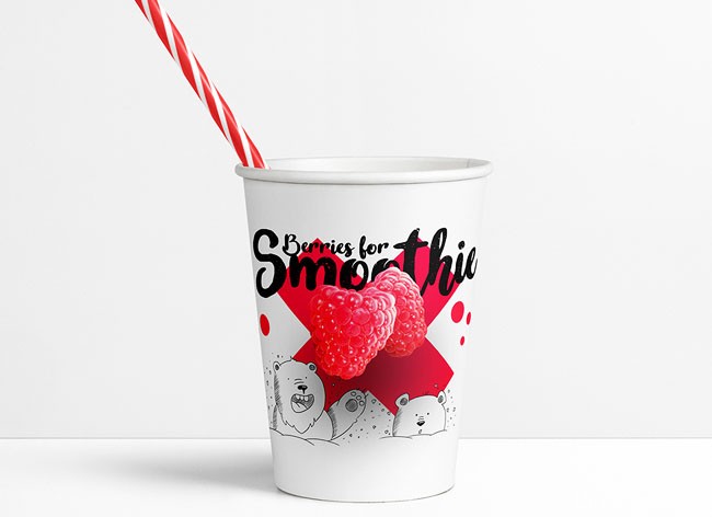 国外smoothies果汁饮料品牌形象设计作品