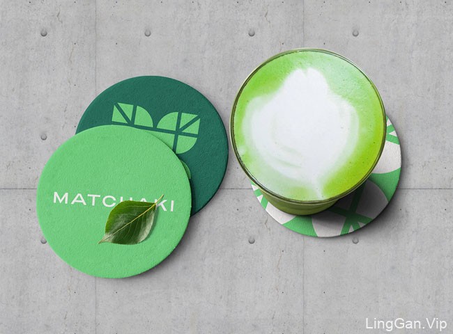Matchaki绿茶抹茶品牌vi形象设计