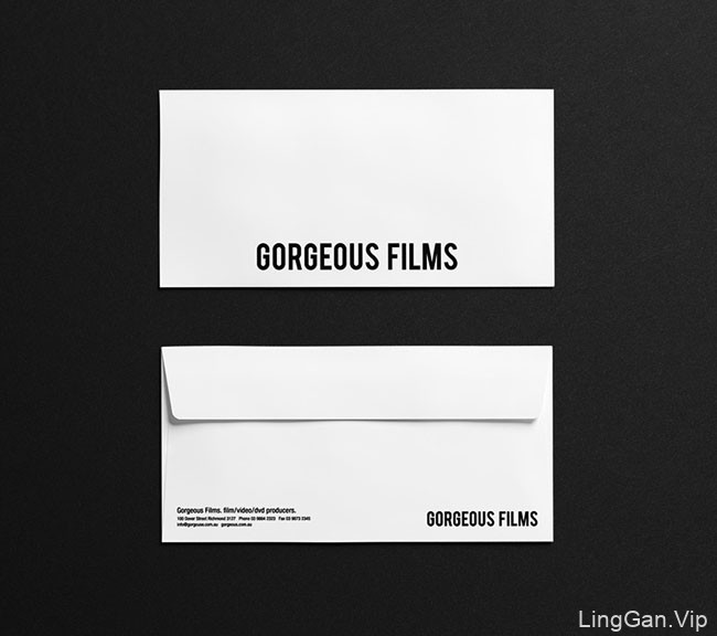 Gorgeous Films影视制作公司品牌形象设计