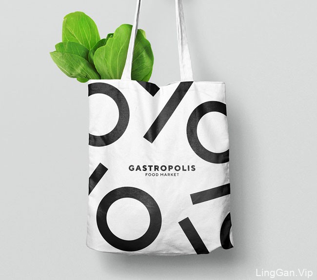 Gastropolis现代美食超市品牌形象设计