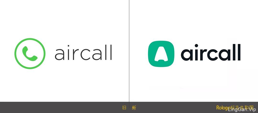 即时通讯(IM)软件Aircall品牌形象设计