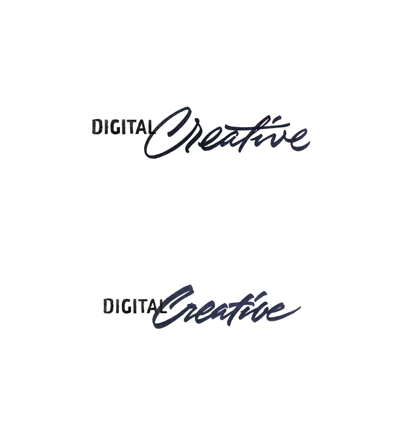 Digital Creative国外创意字母标志LOGO设计