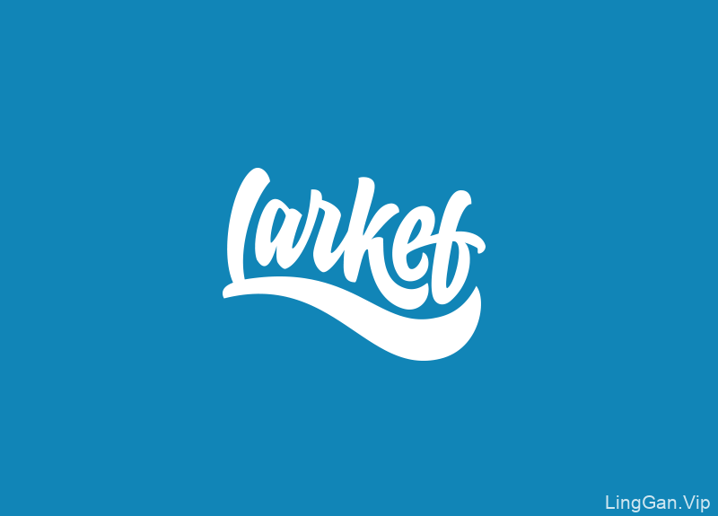 Larkef国外品牌形象LOGO标志设计