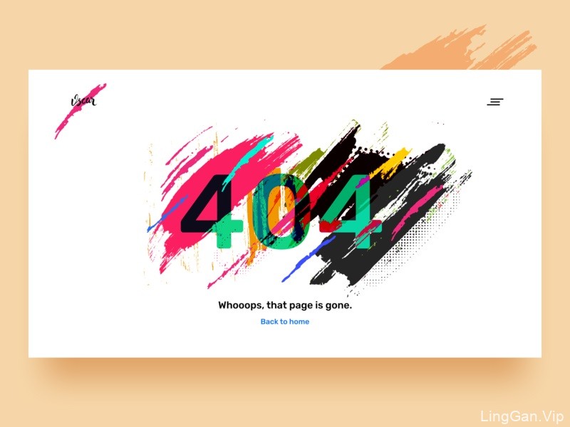 错误创意！12组404界面设计灵感