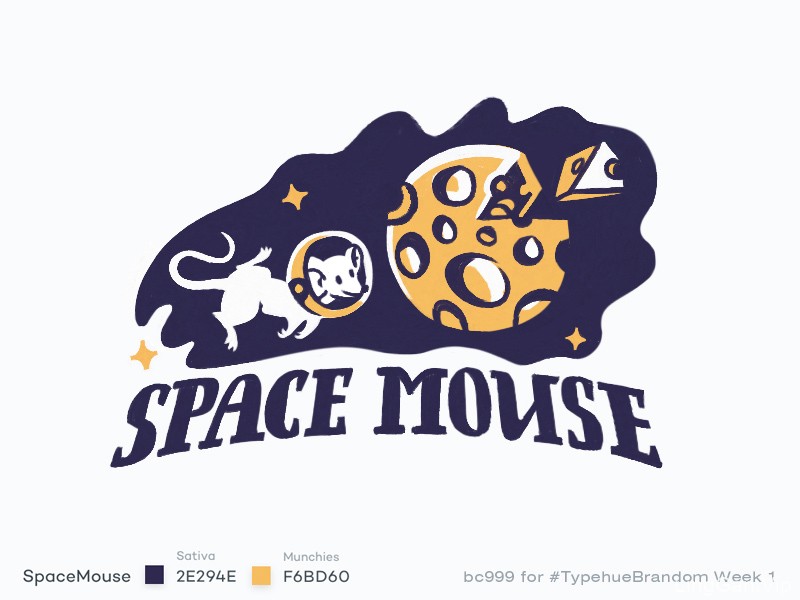鼠年大吉！38款小鼠元素Logo设计