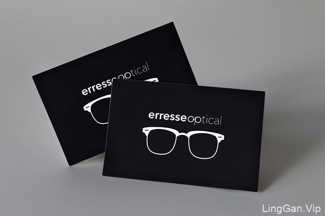 Erresse Optical眼镜品牌创意名片设计欣赏