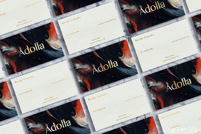 Adolla摄影工作室创意名片设计赏析